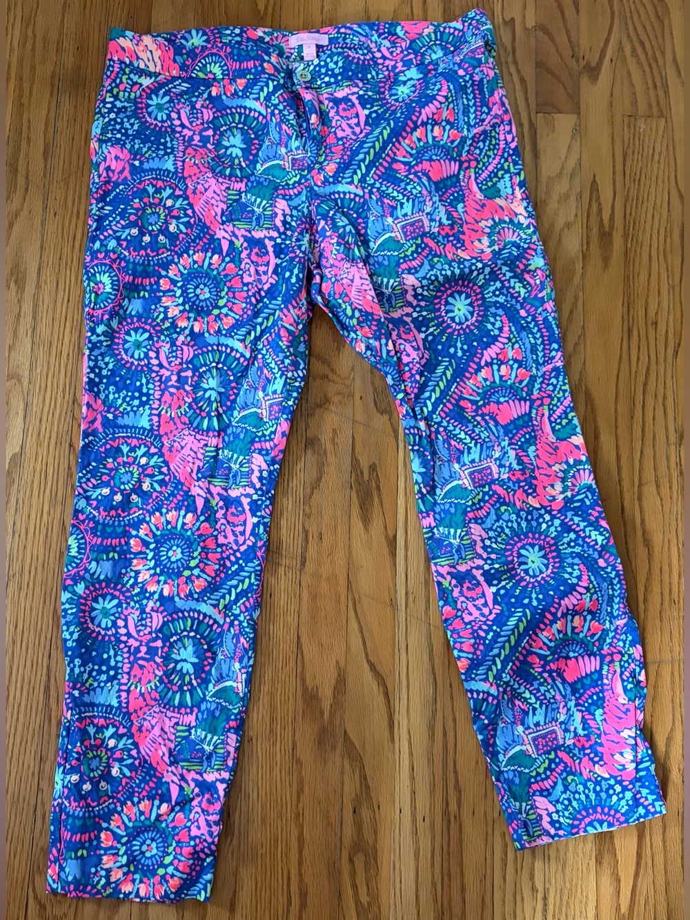 EUC Lilly Pulitzer Kelly Pants - 14 - No Prob Llama